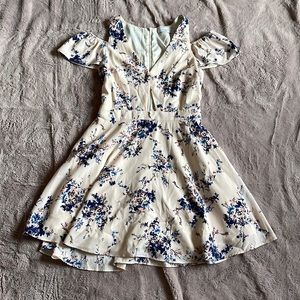 Ali & jay small cold shoulder dress